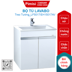 Bộ tủ lavabo treo tường Caesar LF5017/EH15017AV màu trắng