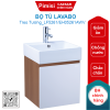 Bộ tủ lavabo treo tường Caesar LF5261/EH05261AWV màu trắng