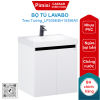 Bộ tủ lavabo treo tường Caesar LF5356/EH15356AV màu trắng