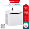 Bộ tủ lavabo treo tường Caesar LF5357/EH15357CLV màu trắng