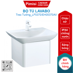 Bộ tủ lavabo treo tường Caesar LF5370/EH05370AV màu trắng