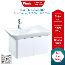 Bộ tủ lavabo treo tường Caesar LF5372/EH05372AV màu trắng