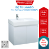 Bộ tủ lavabo treo tường Caesar LF5382/EH05382AV màu trắng