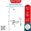Bộ vòi sen cây CAESAR TS617/BS122 nhiệt độ