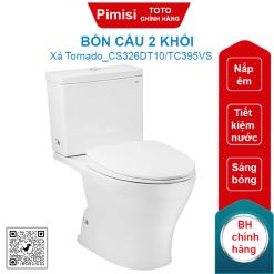 Bồn cầu 2 khối TOTO CS326DT10/TC395VS
