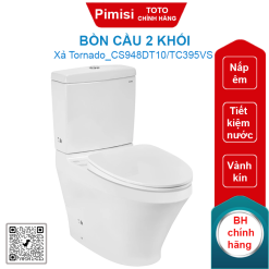 Bồn cầu 2 khối TOTO CS948DT10/TC395VS