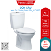 Bồn cầu Caesar CT1325 thùng T1125 1 nhấn nắp thường