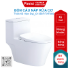 Bồn cầu nắp rửa cơ Caesar C1356F/TAF060 1 khối