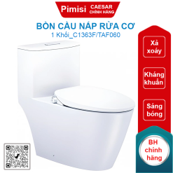 Bồn cầu nắp rửa cơ Caesar C1363F/TAF060 1 khối
