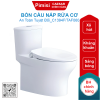 Bồn cầu nắp rửa cơ Caesar C1394F/TAF060 1 khối