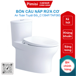Bồn cầu nắp rửa cơ Caesar C1394F/TAF060 1 khối
