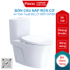 Bồn cầu nắp rửa cơ Caesar C1395F/TAF060 1 khối