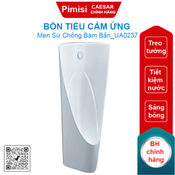Bồn tiểu cảm ứng Caesar UA0237 treo tường