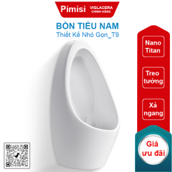 Bồn tiểu nam Viglacera T9 treo tường cấp dương
