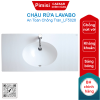 Chậu rửa lavabo Caesar LF5028 treo tường-đặt bàn 1000x500 mm