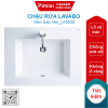 Chậu rửa lavabo Caesar LF5030 dương vành