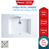Chậu rửa lavabo Caesar LF5032 treo tường-đặt bàn 750x500 mm