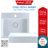 Chậu rửa lavabo Caesar LF5253 đặt bàn vuông