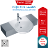 Chậu rửa lavabo Caesar LF5302 bán âm bàn đá