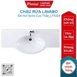 Chậu rửa lavabo Caesar LF5324 liền bàn