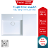 Chậu rửa lavabo Caesar LF5382 treo tường-đặt bàn 800x500mm