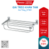 Giá treo khăn tắm Caesar ST881 hai tầng inox 304