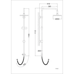 Alternative view of Bộ thân sen cây rời CAESAR BS127