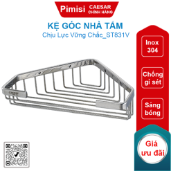 Kệ góc nhà tắm Caesar ST831V đơn