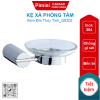 Kệ xà phòng tắm Caesar Q8302 kèm đĩa thủy tinh
