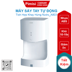 Máy sấy tay tự động Caesar A803 có khay hứng nước