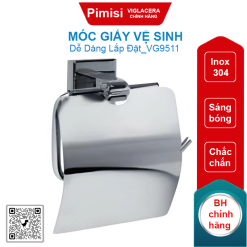 Móc giấy vệ sinh Viglacera VG9511 inox 304 sáng bóng