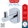 Móc treo áo Caesar Q7307V Inox móc đơn