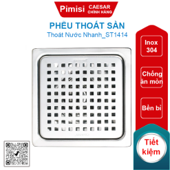 Phễu thoát sàn Caesar ST1414 (Ø60)