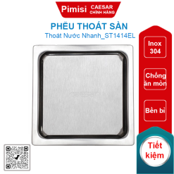 Phễu thoát sàn Caesar ST1414EL (Ø90)