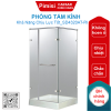 Phòng tắm kính Caesar SD4320AT-RI góc