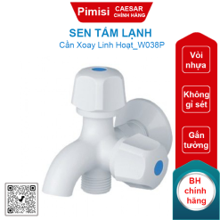 Sen tắm lạnh Caesar W038P nhựa