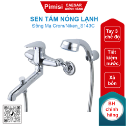 Sen tắm nóng lạnh Caesar S143C xả bồn