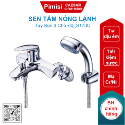 Sen tắm nóng lạnh Caesar S173C tay 3 chế độ