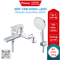 Sen tắm nóng lạnh Caesar S503C tay 3 chế độ