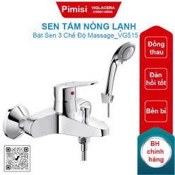 Sen tắm nóng lạnh Viglacera VG515 đồng thau