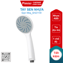 Tay sen nhựa CAESAR SH211W màu trắng