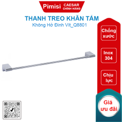Thanh treo khăn tắm Caesar Q8801 thanh đơn