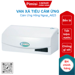 Van xả tiểu cảm ứng Caesar A623 cho tiểu nam