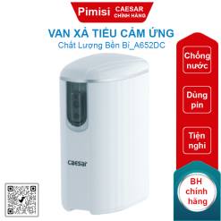 Van xả tiểu cảm ứng Caesar A652DC cho tiểu nam dùng pin