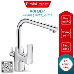 Vòi bếp Viglacera VG713 nóng lạnh kèm van lọc RO