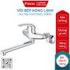 Vòi bếp nóng lạnh Caesar K540C gắn tường