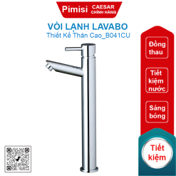 Vòi lạnh lavabo CAESAR B041CU thân cao