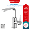 Vòi lavabo Caesar B750CU thân cao nóng lạnh xoay 180 độ