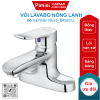 Vòi lavabo nóng lạnh CAESAR B492CU bộ xả nhấn nhựa