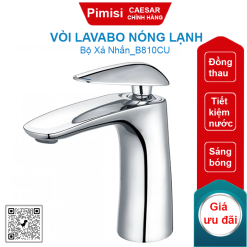 Vòi lavabo nóng lạnh CAESAR B810CU